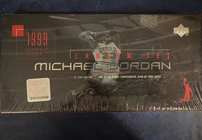 Upper Deck 1999 Michael Jordan Career Card Set 60 Mint Sealed - Image 1 of 4