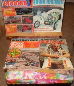 auto racing / hotrod magazines/ mixed titles .70 s & 80 s - Picture 1 of 3