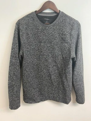 Van Heusen Women’s Gray Black Blend  Sweater Small Business Casual Granny Core  - Imagem 1 de 4