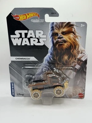 Coches de personajes de Star Wars de Disney de Hot Wheels Chewbacca - Coche diecast 1:64 Foto 1 de 4