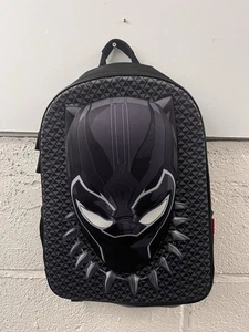 Marvel Disney Black Panther Büchertasche Rucksack Hartschale 3D Maske Schule Avenger - Bild 1 von 5