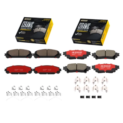 Pastillas de freno delanteras traseras de cerámica para Toyota Highlander Sienna 2014-2020 venta caliente Foto 1 de 4