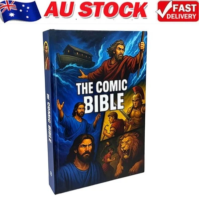 The Comic Bible for All Ages, New Full-color Illustrated Bible Comic Book - image 1 of 4