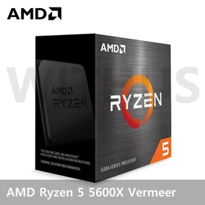AMD Ryzen 5 5600X Vermeer CPU Processor 6Core 12Thread 3.7GHz 7nm DDR4 65W Bulk - Picture 1 of 1