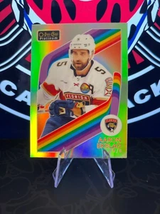 Aaron Ekblad Black Rainbow #R-60 2023-24 O-Pee-Chee Platinum Retro Panthers  - Foto 1 di 2