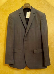 NWT $595 Theory Camley in Washed Blue 100% Wool Sport Coat Suit Jacket 42R - Picture 1 of 3