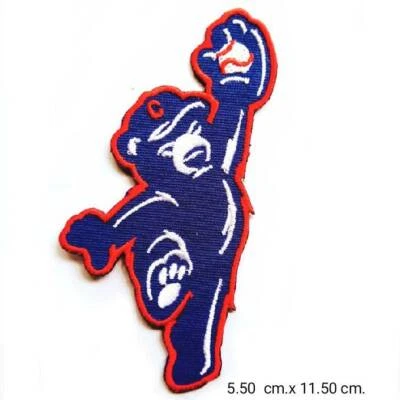 Chicago​ Cubs MLB​​ bear​ jump​ logo​ for​ patch​ iron and​ sewing on Clothes