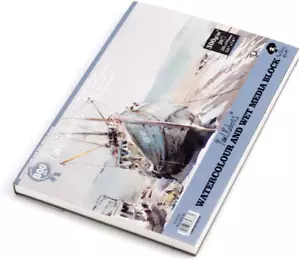 Watercolor Block, 140-Lb Artist Quality Watercolor Paper Pad Acid-Free Cold Pres - Picture 1 of 12