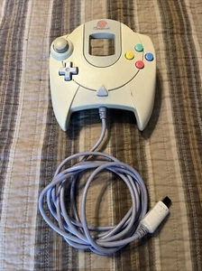 Sega Dreamcast OEM Original Controller HKT-7700 White Grey Tested Working - Picture 1 of 2