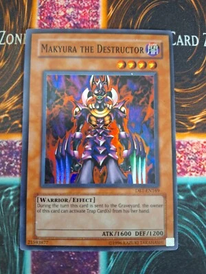 Yu-Gi-Oh! TCG Makyura The Destructor DB1-EN169 Super Rare Unlimited NM/LP - Image 1 of 4