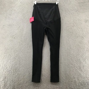 Isabel Maternity By Ingrid & Isabel Ankle Skinny Pants Womens Small Black NEW - Picture 1 of 24