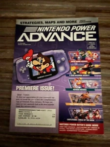 RARE NINTENDO POWER ADVANCE ISSUE 1 PREMIERE MAGAZINE SUPER MARIO TONY HAWK - Picture 1 of 1