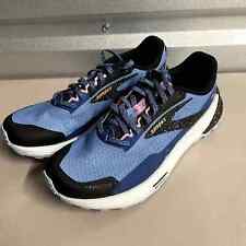 Brooks Women's Blue/Black/Yellow Catamount 2 Trail Running Shoes - Size 9 M 