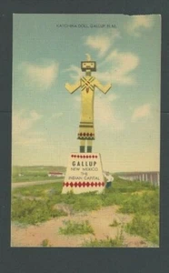 Ca 1932 PPC Gallup New Mexico Giant Katchina (Story Teller Doll)  - Picture 1 of 1