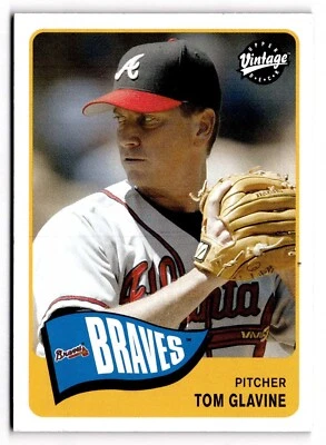 2003 Upper Deck Vintage - Tom Glavine #34 Atlanta Braves  - Image 1 of 2