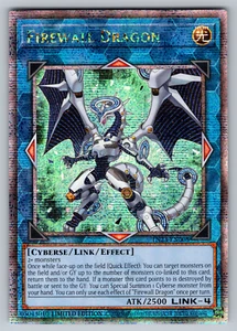 Firewall Dragon Yugioh TN23-EN008 Quarter Century Secret Rare QCR NM - Picture 1 of 2