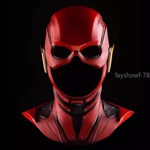 Maschera indossabile The Flash DC Justice League 1:1 casco Halloween cosplay oggetto di scena regalo - Foto 1 di 12