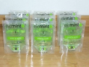 ELEMINT Shampoo Mint & Aloe Set of 9 Travel Size.75 Ounce Pouches - Picture 1 of 2