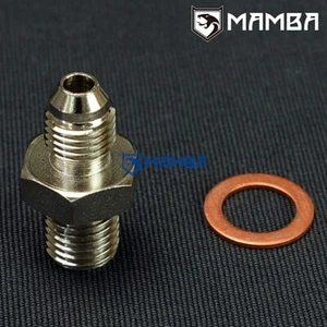 Kit de montaje de suministro de aceite bloque motor turbo MAMBA para AUDI 1.8T S3 TT 8V Seat Leon - Imagen 1 de 3