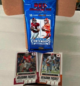 Set completo di 100 carte 2021 Contenders Draft Picks calcio - Foto 1 di 2