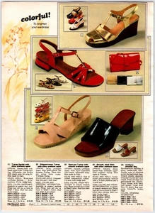 1970'S VINTAGE  Shoe Styles Print Ads Clippings  - Picture 1 of 8