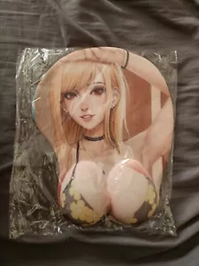 Anime Silicone Mousepad Cartoon Top Sexy Boob Kitagawa Marin 3D Gaming Mouse Pad - Picture 1 of 1