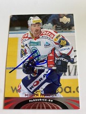 Milan Hejduk Signed 2004/05 UD Hockey All-World Edition PARDUBICE Card # 5