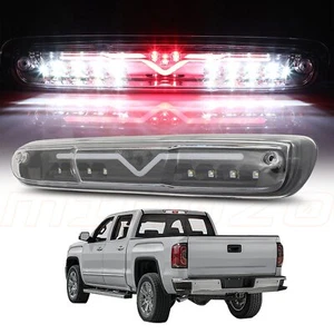 For 2007-2014 Chevrolet Silverado 1500 2500HD Third Brake Light Black Housing - Picture 1 of 9