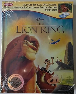 NEW DISNEY THE LION KING BLU RAY DVD 2 DISC TARGET EXCLUSIVE DIGIBOOK FREE SHIP - Image 1 of 2