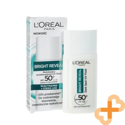 L'Oreal Paris Bright Reveal Dark Spot Lightening UV Protection with SPF 50+ 50ml - Image 1 of 4