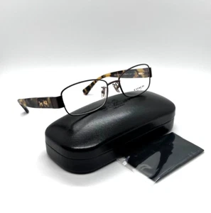 COACH HC 5075 9245 Women Eyeglasses 53-17-135 mm Satin Brown / Dark Vintage Tort - Picture 1 of 8