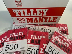 TILLEY MANTLE 164X 500CP 500 candle PARAFFIN PRESSURE LAMP MANTLES CORD TIE NRA - Picture 1 of 22