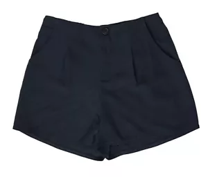 4 Taschen grau sitzende Shorts heiße Hose Smart Office Freizeit Teenager Damen - Bild 1 von 5