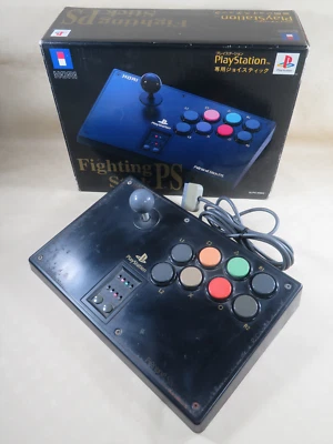 fighting stick ps ps1 ps2 HORI joy controller Japan arcade playstation pad B3605 - Image 1 of 4