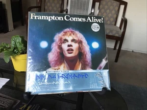 PETER FRAMPTON "Frampton Comes Alive!" orig 1976 Japan 2Lp w/OBI M- Poster - Picture 1 of 10