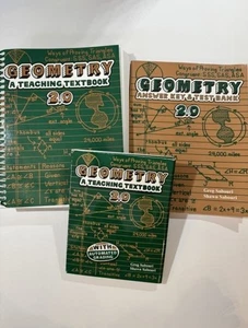 Teaching Textbooks Geometry 2.0 Set (Textbook, Answer Key & Test Bank, and CDs) - Picture 1 of 1