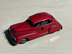 Vintage Diecast Clockwork Model Car Made In England Unknown Maker - Picture 1 of 16
