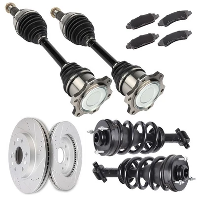 CV Axles & Brake Discs Rotors & Brake Ceramic Pads For Chevrolet Tahoe 5.3L 2011 - Изображение 1 из 4