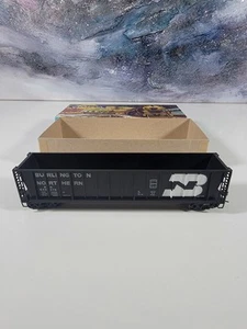 ROUNDHOUSE HO scale 1665 BURLINGTON NORTHERN BN #648579 BATHTUB GONDOLA 50' - Picture 1 of 11