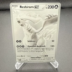 Pokemon Reshiram ex 173/086 Deutsch –Weisse Flammen / White Flare Karte - Bild 1 von 4