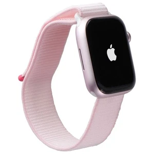 Apple Watch Series 9 ( GPS Seulement) A2980 45mm Rose Al / Rose Sport Loop - Photo 1 sur 4