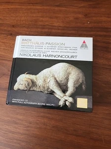 Bach Matthaus Passion Nikolaus Harnoncourt CD - Bild 1 von 4