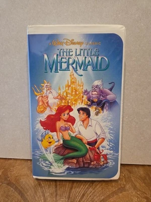 The Little Mermaid VHS Tape 💥 RARE Black Diamond Classic 💥 Walt Disney #913 - Image 1 of 4