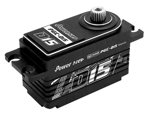 1/10 RC Drift Racing SERVO Brushless Program High Speed Low Profile D15 -BLACK- - Picture 1 of 8