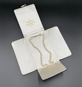 Mikimoto 6.3 - 6.8mm Pearl 18" Necklace w/Sterling Clasp, Lane Crawford's 23g - Picture 1 of 9