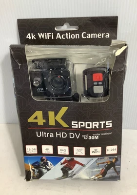 SJ9000 Wifi 4K Ultra HD 1080P DV Sport Action Camera Waterproof W/ Memory Card - Image 1 of 4
