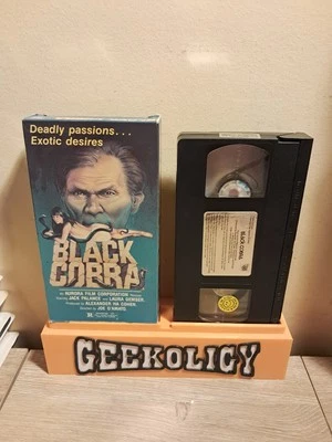 BLACK COBRA aka EVA NERA  VHS (1979 Video Gems) Eurosleaze Exploitation - Image 1 of 4