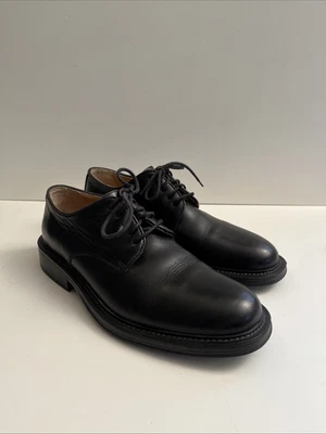 COACH Vintage Men's Oxford Dress Shoes Italy Gavin Style Size 9.5 Blk EUC Nice! - Image 1 of 4