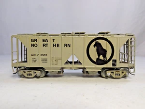 Calibro HO Pecos River ottone GN auto tramoggia coperta in scatola originale (lotto BB259) - Foto 1 di 7