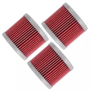 for Suzuki AN400 AN400Z Burgman 400 AN400A AN400Aza 2007-2016 Oil Filter 3-Pack - Picture 1 of 9